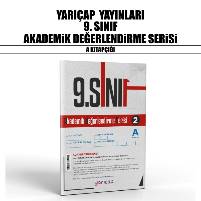 YARIÇAP 09.SINIF AKADEMİK DĞRL SERİSİ 2-A - 25-26